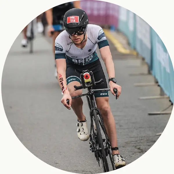 Jayden Kuijpers Pro Triathlete Cycling Roam Protein