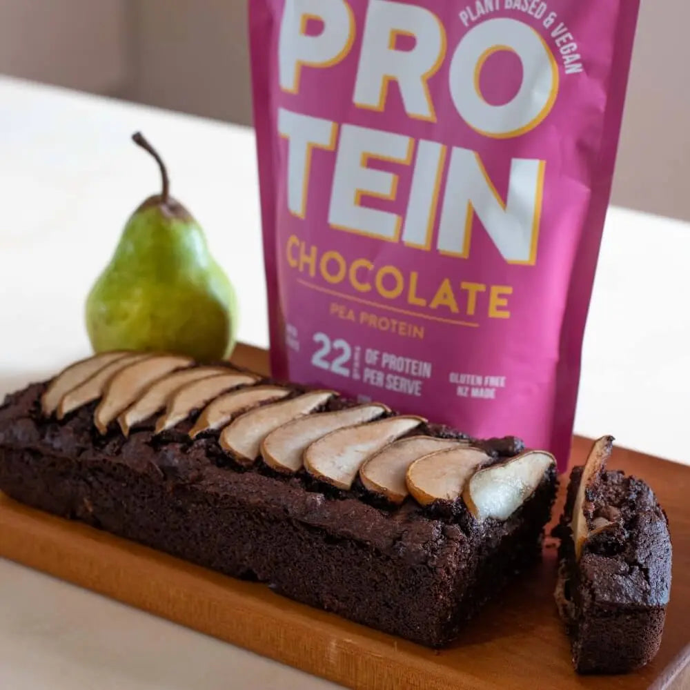 Chocolate Protein & Pear Loaf Recipe