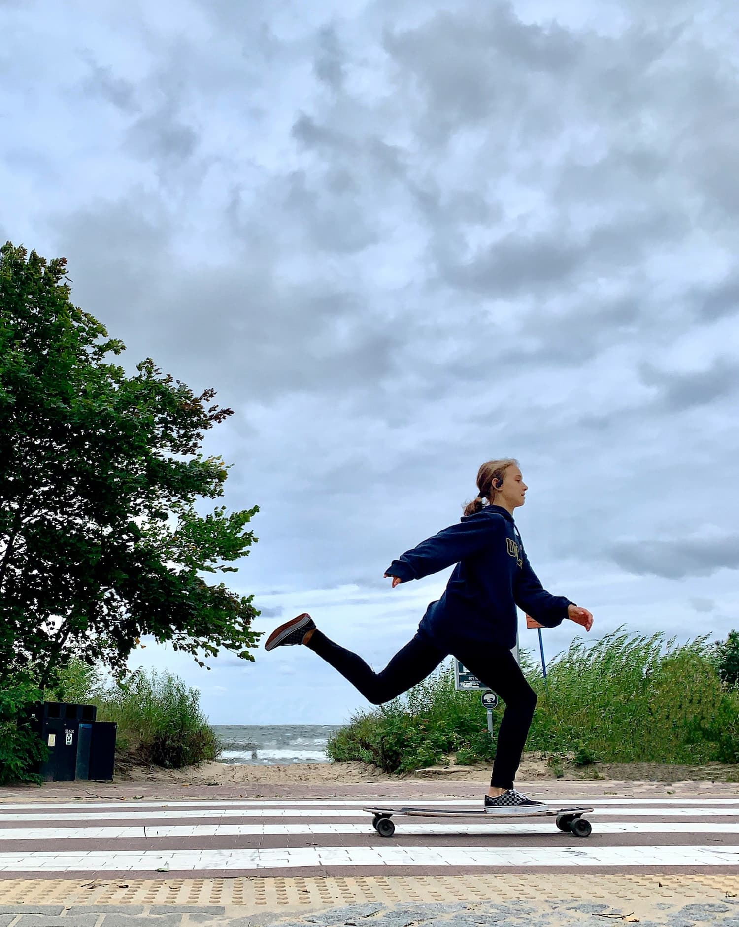 Ada Vegan Athlete Skateboarding in Australia