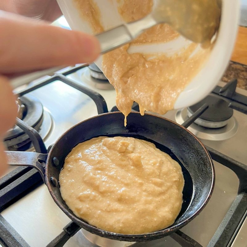 Cooking Roam Protein Pancake