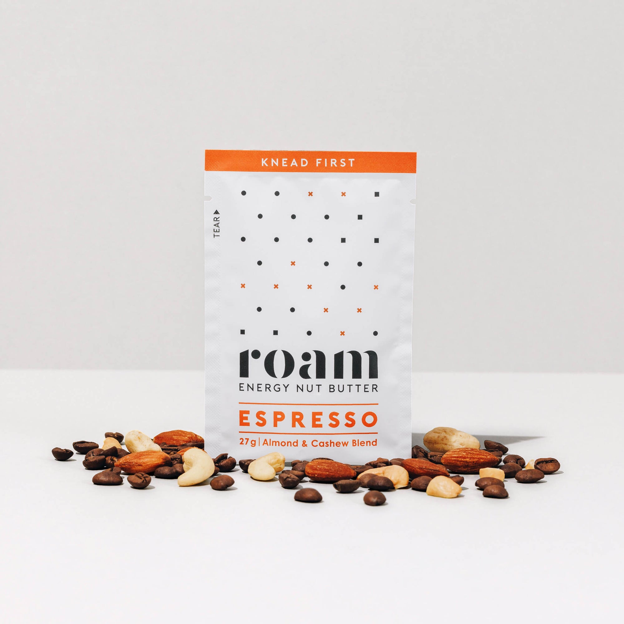 Roam Espresso Energy Nut Butter | 3 15 30 Pack | Vegan