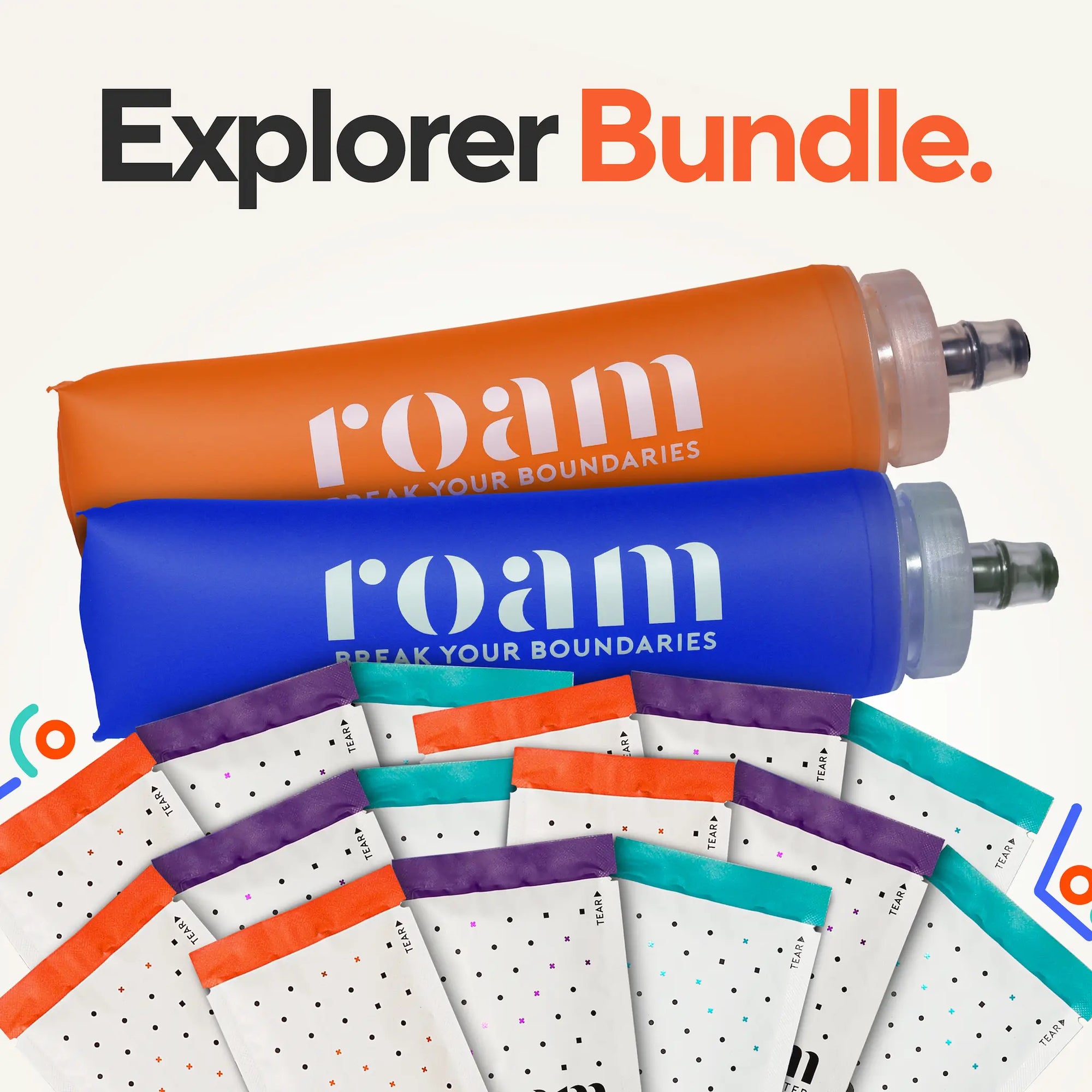 Explorer Bundle Roam Flasks Energy Nut Butter