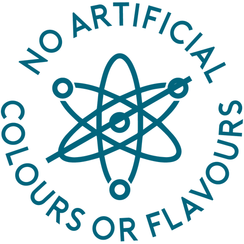 No nasties|GMO free| No artificial colours or flavours
