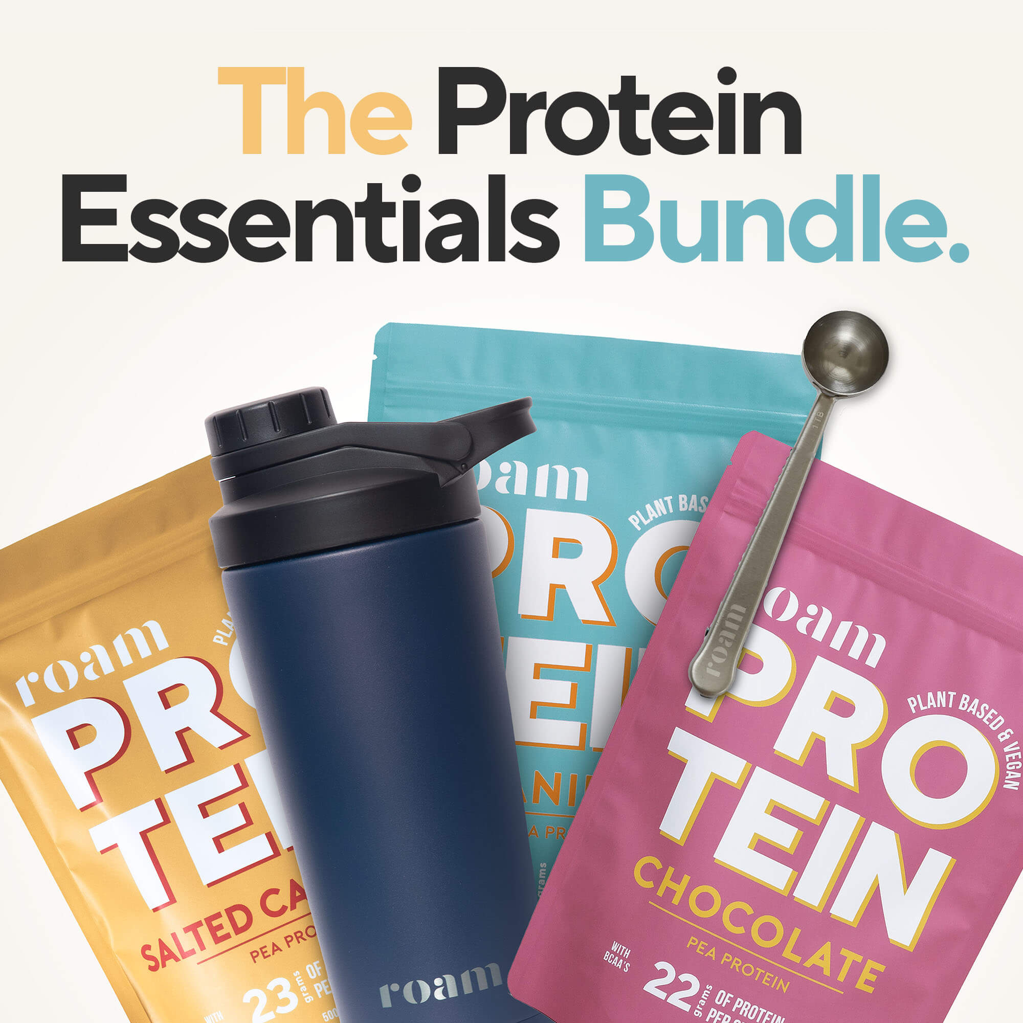 Protein Essentials Bundle - Blue Shaker