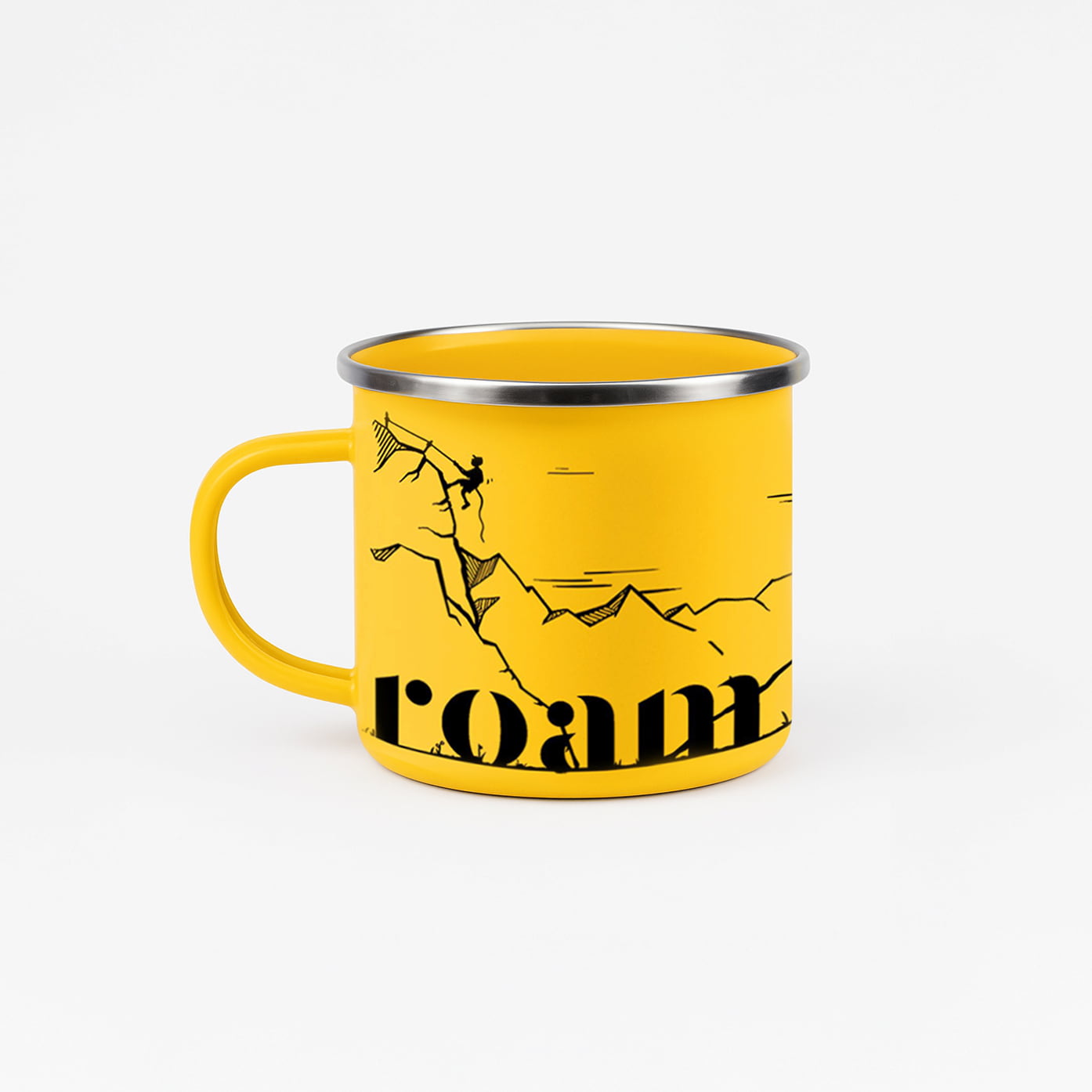 Roam Enamel Mug