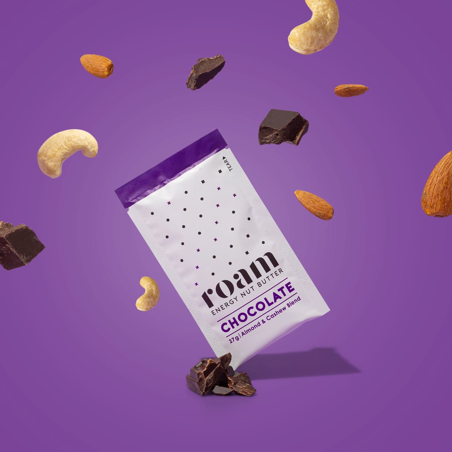 Roam Nut Butter On the go snack keto friendly low carb