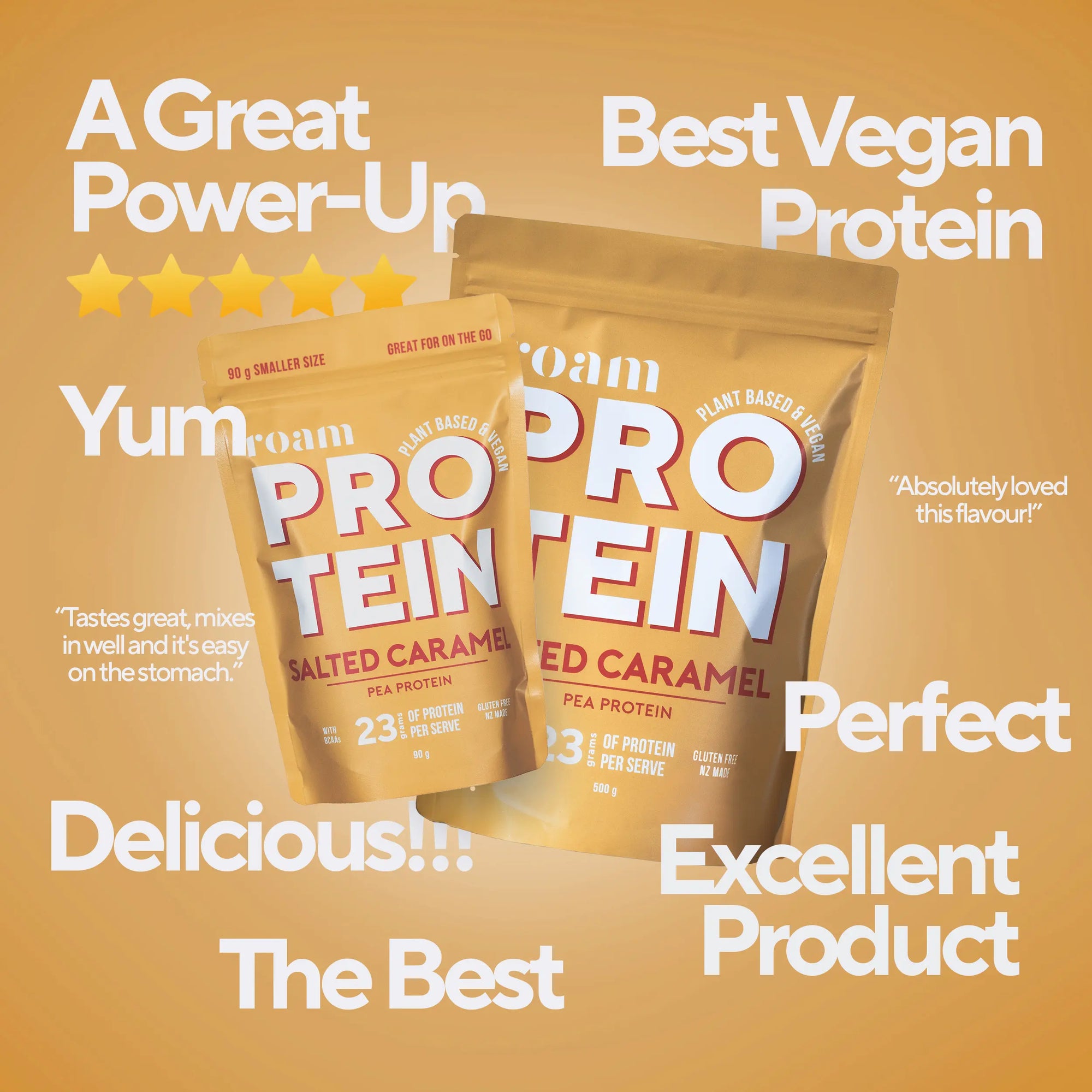 Salted Caramel Protein – 3-Serve Pack (90g)